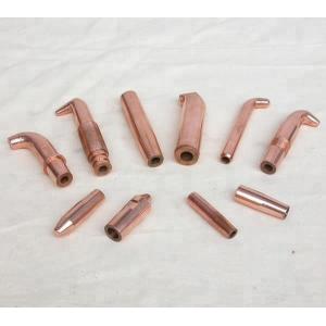 ISO Spot Welding Copper Electrodes , 50pcs/Box Spot Welding Rod