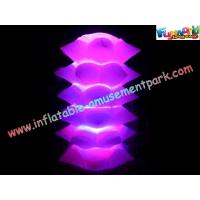 China Purple Waterproof Inflatable Lighting Decoration Christmas Tree For Event on sale