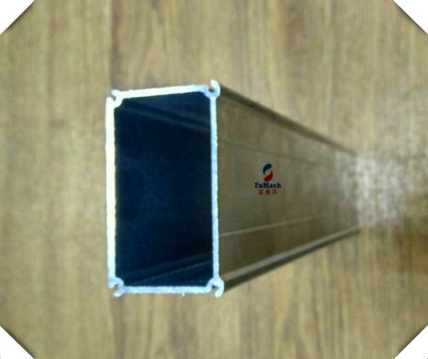 Building 40x40 Aluminium Profile Square Tubing Anodized Sliver Color Custom Design