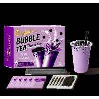 China Premium Supply - Bubble Tea kit boba tea kit 5 serves - Taro Milk Tea Set. Milk Tea set. on sale