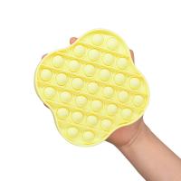 China Creative Anti Anxiety Anti Depression Fidget Toys Pad Yellow on sale
