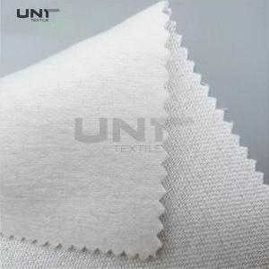 Polyester Tie Woven Interlining Single Side Brushed For Men Clothing