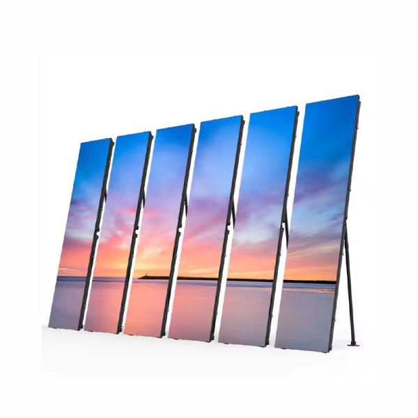 Poster digital Led Screen Exterior Indoor Led Display P1.8 P2 P2.5 P3 4g Wifi Usb Espejo Móvil Poster Led Display Pantalla