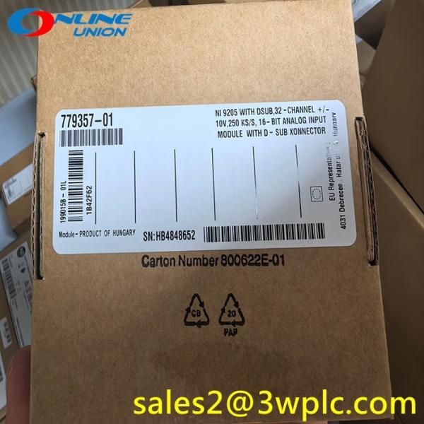 Automatización Industrial Módulo National Instruments NI NI-9205 779357-01 Control de procesos