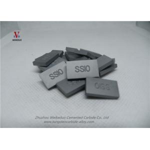 SS10 Tungsten Cemented Carbide Inserts tools For Cutting Limestone Tuff Granite