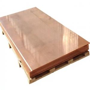 Nonferrous Metals C12000 C12200 Pure Red Copper Sheet Plate Solid Copper Sheets
