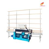 China Mirror beveling grinding glass edging machines double edger mirror edge purifying machine on sale