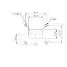 China Conector híbrido de automóviles de 2 pines de Neopower 24A 800V con HVIL y blindaje de 360 ° wholesale