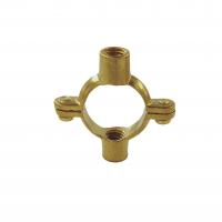 China 15mm To 76mm Brass Pipe Clips For Fixationg PE PEX PVC Pipe on sale