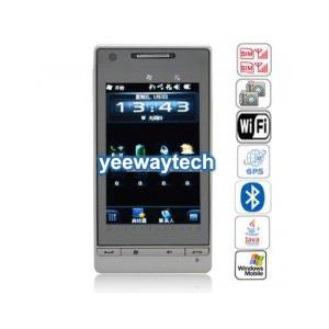 China T5388 Quad Band Dual Cards Dual Cameras WiFi GPS Bluetooth Java 3.2 - inch Touch Screen Windows OS 6.5 China Phone wholesale