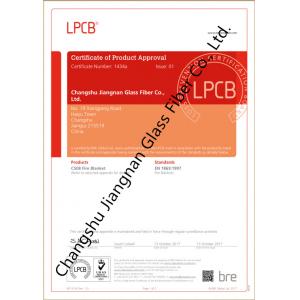 China CS08 Fiberglass Fire Blanket , LPCB BS EN 1869 Certificate Emergency Fire Blanket supplier