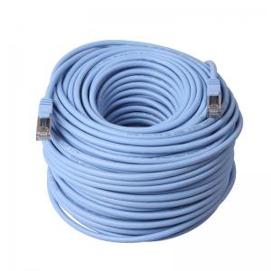 China Indoor Ethernet Cat5e Patch Cord 100m FTP STP PVC Jacket with RJ45 Connector supplier