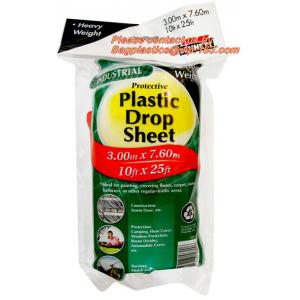HDPE protective plastic Drop sheet, Drop cloth, Paint dust sheet, Plastics cheap painter pe protective table drop cloth