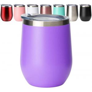 China Creative Stainless Steel Insulated Bottle Double Wall Tumbler With Sliding Lid supplier