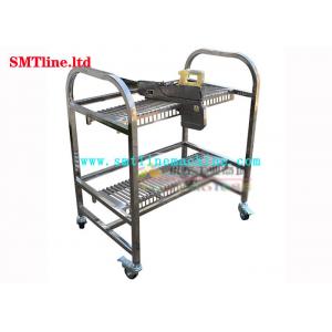 China Hitachi Electric Stainless Steel Feed Cart 4 3 Inch Universal Casters Lightweight supplier