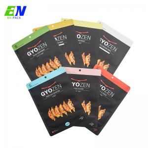 China Digital Printing Stand Up Bags Kraft Paper Compostable Pouch For Food Packaging supplier