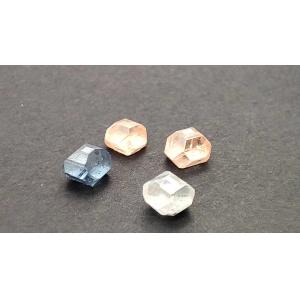 Pink and blue HPHT rough diamond fancy color factory price lab created Diamond