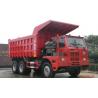 Underground Mining Dump Trucks / Howo 70 tons mine dump truck with spare parts