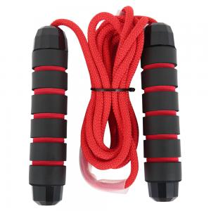 Soft Adjustable Jump Rope , Custom Jump Ropes Sweat / Deodorant With Ball Bearings