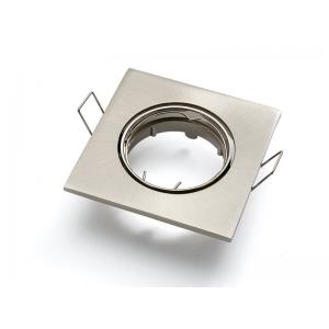 China Die Cast Aluminum 84mm Square  Recessed Lighting Trim supplier