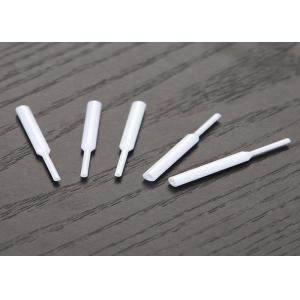 Ceramic / Tungsten Carbide Coil Winding Nozzle , White Wire Guide Tube