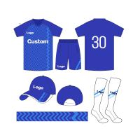 China Premium Fabrics Breathable Moisture Wicking Jerseys Customizable Team Football Jersey on sale