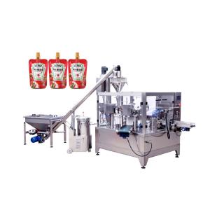 Liquid Powder 45 Pouches / Min PP Automated Packaging Machine