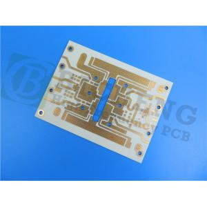 Rogers RO4360 High Frequency PCB 24mil Double Sided RF Circuit Board With Immersion Gold for Ground-based Radar