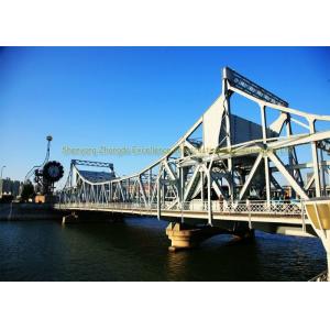 Low Cost Heavy Structural Steel Bridge Fabrication Fast Assembling