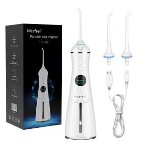 300ml Electric Jet Cordless Water Flosser , 6 Working Modes Water Jet Dental Flosser