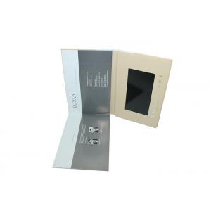 China A4 , A5 CMYK Printing Video Booklet , Rechargeable Lcd Video Mailer For Commercial supplier