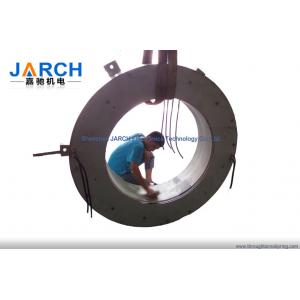 China ROHS 2 ~ 12 Conductors Big Through Hole Slip Ring 1000mm / Industrial Slip Rings supplier