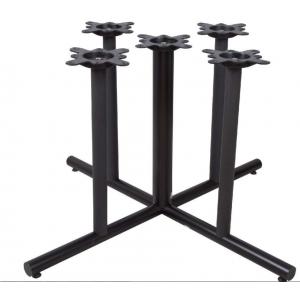 China Cast Iron Restaurant Table Bases Multi Columns Sturdy Cheap Furniture Component supplier