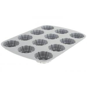 RK Bakeware China Foodservice NSF 12 Compartment Bundtlette Aluminum Muffin Cake Pan Commercial Grade
