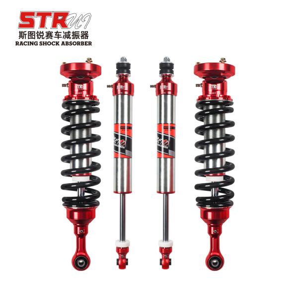 Ford Everest STR Shocks Mono Shock Absorber with 2.5 Inch Body and 18MM or 22MM Shaft Rod End for Off Road Performance