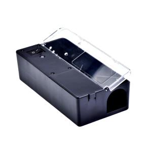 China Conveniente control de plagas en interiores Trapa de ratas electrónica con bloqueo automático en estado sólido supplier