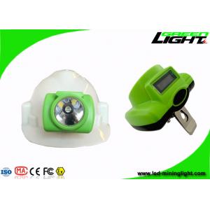 China Underground Rechargeable Coal Cordless Led Mining Cap Lamp 13000lux IP68 Waterproof supplier