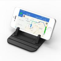 China Silicone Car Phone Holder Car Phone Mount Silicone Car Pad Mat For Dashboards Slip Free Desk Phone Stand Holder on sale