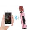 Bluetooth Multifunction Karaoke Microphone Speaker with Rechargeable Battery