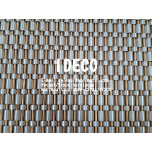 China Elevator Decorative Wire Mesh, Elevator Wall Cladding Mesh, Channel Woven Metal Elevator Panel wholesale