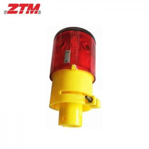 China Tower Crane Solar Warning Light High Rise Buildings supplier