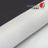China Satinless Wire Reinforced 0.6mm Thickness Glass Cloth On Thermal Insulation Cover wholesale