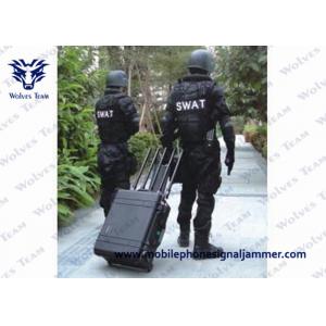 China 200 Wattage Bomb Signal Jammer Military Anti - Terrorism 300 Meters Max Range supplier