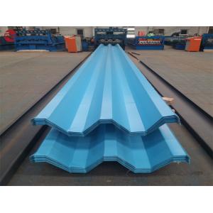 China Aluzinc Galvalume Plastic Roofing Sheet For Greenhouse Width 600mm - 1250mm supplier