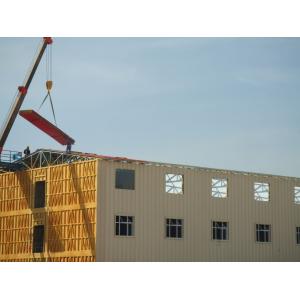 China Light Steel Prefabricated Apartment Buildings , Snow Resist Portable House supplier