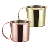 China 450ml Copper Moscow Mule Mugs Stainless Steel Coffee Tea Mug on sale