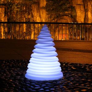 Plastic LED Pool Glow Lights Wireless Waterproof For Christmas Decoration