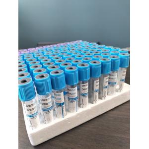 Medical Blood Collection Tubes Sodium Citrate 3.2% With Blue Top Test Tubes