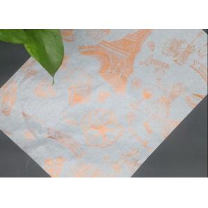 FDA Greaseproof Packaging Paper , Printed Wax Paper Sheets