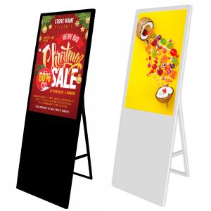 China VETO 43-inch Commercial Portable Folding Flexible Network LCD Digital Signage supplier